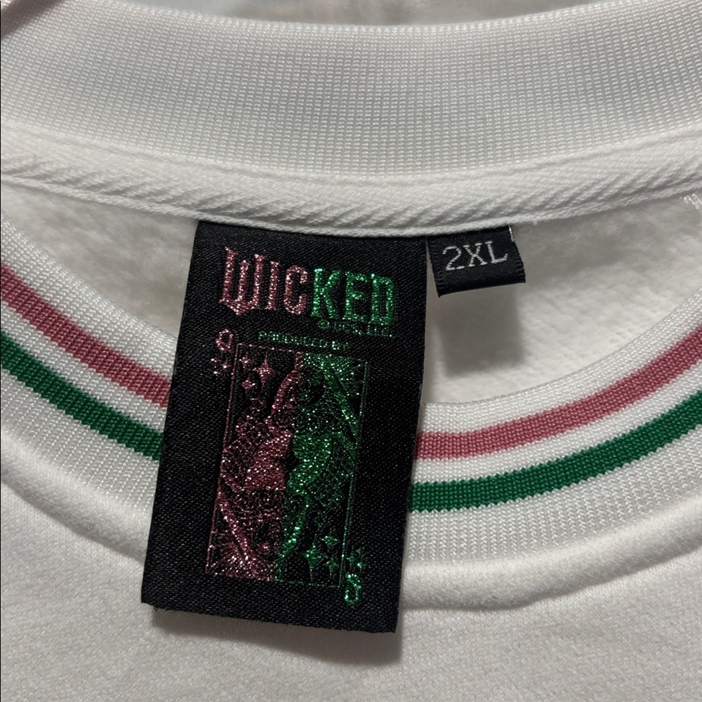 QUEEN OF SPARKLES x WICKED crewneck sweatshirt - Picture 2 of 8
